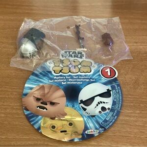 Jakks Star Wars Tsum Tsum Series 1 Din Djarin Mandalorian & Small Jawa Figure